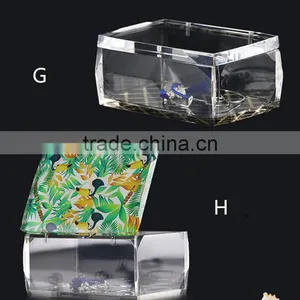 2017 Factory Custom Acrylic Handmade Earring Holder/pierced Earring Jewelry Storage Box thumbnail-2