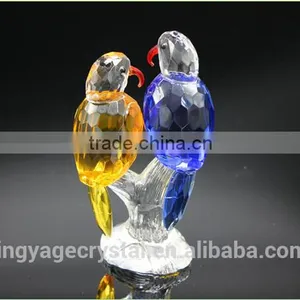 High Quality Promotional Customized Parrot Model Business Anniversary Crystal Gifts for Her Anniversary thumbnail-1