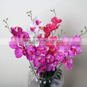 Fabric Butterfly Orchid Artificial Butterfly Orchid Flowers Landscaping Flowers thumbnail-1