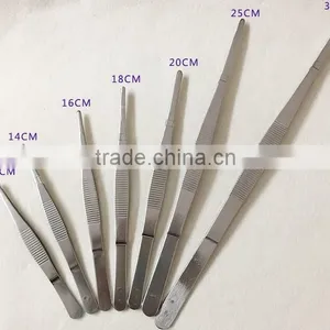 125mm-480mm Many Type Long Stainless Steel Aquatic Water Plant Tank Aquarium Curve /straight Tweezers thumbnail-2