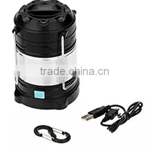 Portable 185 Lumens Camping Hiking Tent Lantern Rechargeable Emergency Light thumbnail-1