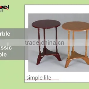 Living Room Furniture Antique Marble Top Coffee Table thumbnail-1