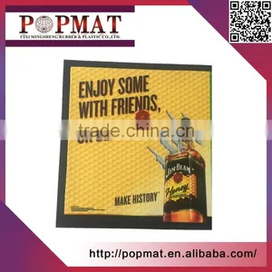 Promotional Rubber Non Woven Fabric Bar Mat thumbnail-3