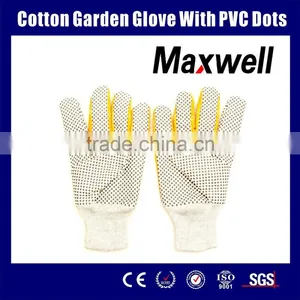 Cotton Garden Glove With PVC Dots thumbnail-1