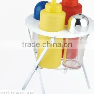 5pcs BBQ Mini Condiment Set thumbnail-1