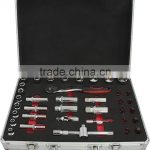 High Quality 39Pcs 3/8'' Dr.Socket Wrench Set thumbnail-1