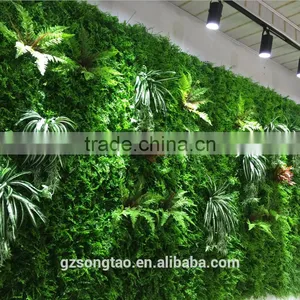 Factory Price New Style Artificial Green Wall Decor Amazing Garden Grass thumbnail-1