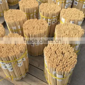 Nature Bamboo Pointed End Poles For BBQ thumbnail-1