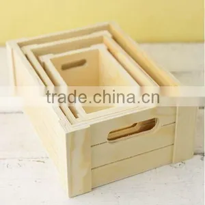 Hot Sale Handmade Wooden Crate thumbnail-2