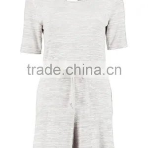 Korean Style Women Clothing Costumes Casual Relaxed Fit Knitted Summer Playsuit 2017 For Women thumbnail-4