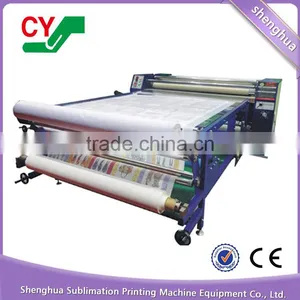 Large Printing Size Automatic Garment Calender Rotary Sublimation Roll Heat Press thumbnail-1
