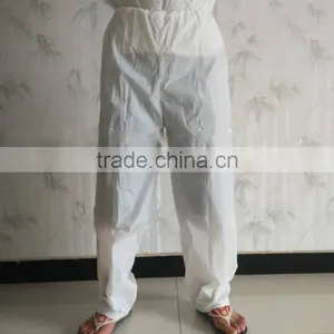 Adult Peva White Rain Jacket thumbnail-1