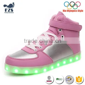 HFR-TS1692016 New Korean Women High Heel Matte Increased Sport Women Led Shoes thumbnail-1