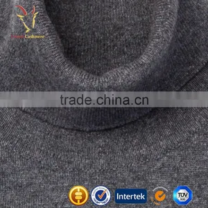 Turtleneck Classic Cashmere Men Jumpers Sweater, Plain Knitwear thumbnail-5