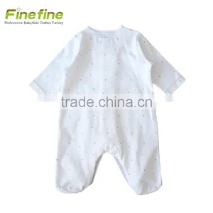 Lovely Catoon Baby Clothes Patern Soft Cotton Long Sleeve Cute Baby Romper thumbnail-1