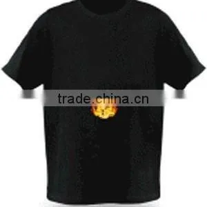 2013 New Equalizer Sound Activated Music EL T-shirt thumbnail-1
