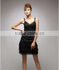Newest Pictures Sleeveless Dresses Women thumbnail-1