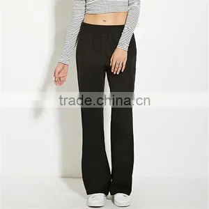 2017 OEM Soft Jogger Trousers Casual Olive Linen Women Pants thumbnail-6