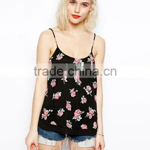 Floral Double Layer Cami thumbnail-1