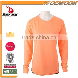 Fancy Girl Pure Color V Neck Long Sleeve T Shirt for Women thumbnail-1