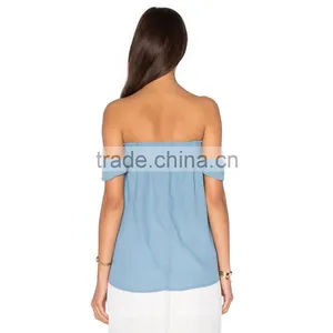 Latest Fashion Cutting Sequence Blouse Design 2015 thumbnail-3