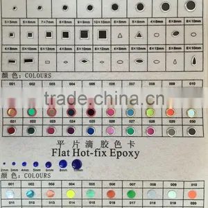 New Item High Quality Rimming Flat Nailhead Hotfix Studs for Garment thumbnail-1