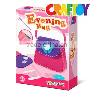 Do it Yourself Craftoy Sewing Kit Felt Mini Bag Evening Bag thumbnail-2