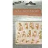 OEM Removable Multicolor Eco - Friendly Lace French Nail Stickers With Nontoxic Ink thumbnail-1