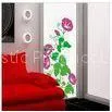 Classic Music Wall Flower Stickers LY-045, /Floral Wall Stickers /Wall Sticker Art /Decorative Wall thumbnail-1