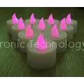 Customised Color Changing Home Decor LED Flickering Candle / Tealight Candles thumbnail-1