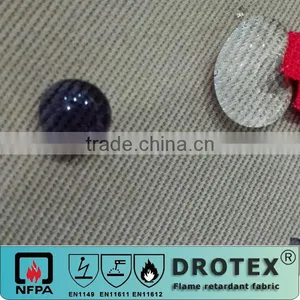 EN11611 EN11612 CVC Waterproof Anti-fire Fabric for Safety Clothing thumbnail-1
