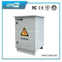 220V / 230V / 240VAC 50HZ / 60HZ 1KVA 2KVA 3 KVA Outdoor UPS System With Air Conditioner Cabinet thumbnail-3