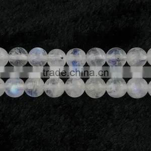 Wholesale 6mm Round Natural Moonstone Beads thumbnail-2
