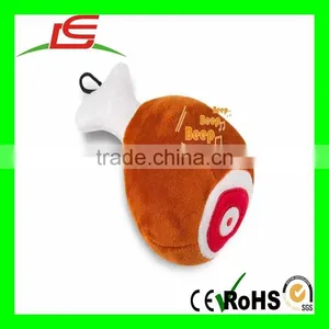 Dog Squeaky Plush Toy Pet Training Biting Chicken Leg Squeak Chew Toys thumbnail-3