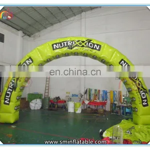 Promotion Inflatable Arch, Inflatable Yellow Sport Arch Way for Rental, Inflatable Racing Car Arch for Advertising thumbnail-1