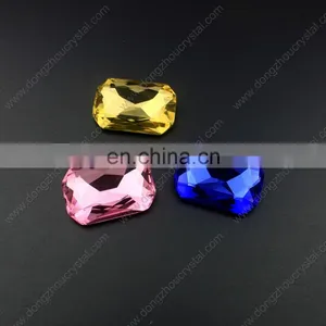 Octagon Shape 10*14mm Size Crystal Fancy Stone for Garment Accessories thumbnail-1