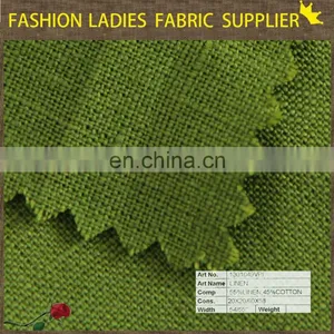 Top Selling Linen 55% Linen 45% Cotton Linen Fabric thumbnail-3