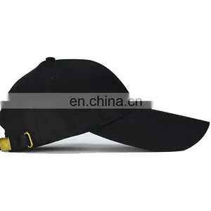 High Quality Wholesale Promotional Custom Plain Metal Buckle Cotton Baseball Cap thumbnail-4