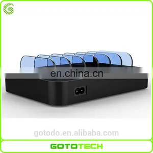 2017 Amazon Hotselling New Style 6 Ports Usb Charging Station Phone Charging Station Phone Stand thumbnail-1