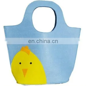 Beautiful Promotion Grey Felt Hand Bags thumbnail-2