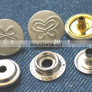 Logo Embossed Metal Snap Button thumbnail-2