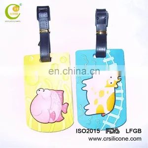 Direct Sale Custom Personalised Eco-Friendly Pvc Luggage Name Tags From Factory thumbnail-5