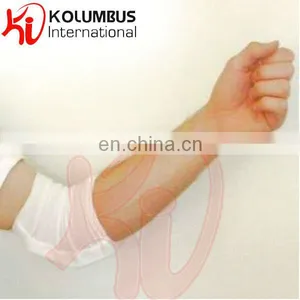 Martial Art Protection, Elastic Protection For Elbow In White Color, Elbow Protection Comes In Pair, Other Colors Also Available thumbnail-1