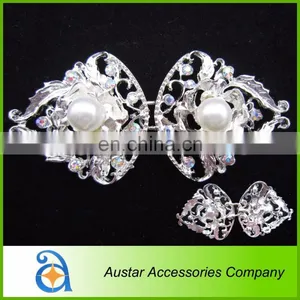 Fashion Jewelry Pair Buckle for Coloured Ribbon Buckle thumbnail-1