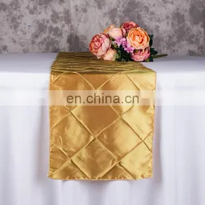 Pintuck Taffeta Table Runner thumbnail-1