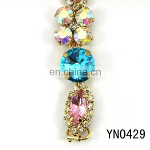 Cheap T-shaped Rhinestone Shoe Accessories Shoes Buckle thumbnail-2