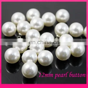 High Quality Wholesale no Scratched Decorative Pearl Button for Clothing thumbnail-6