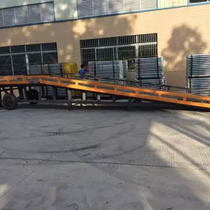 Loading Ramp Brackets Anti Skid Thick Plateform Steel Ramps For Forklifts thumbnail-1