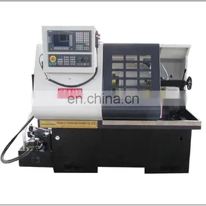 CK6432 Small CNC Lathe Machine With Manual or Hydraulic Chuck Factory in China thumbnail-1