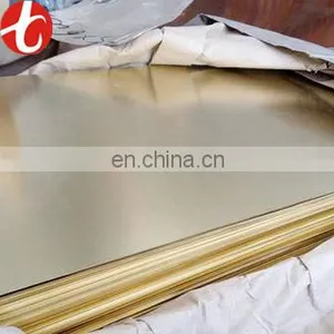 Polished Antique 1/2 Hard C26000 C27000 Brass Sheet / Brass Plate thumbnail-3